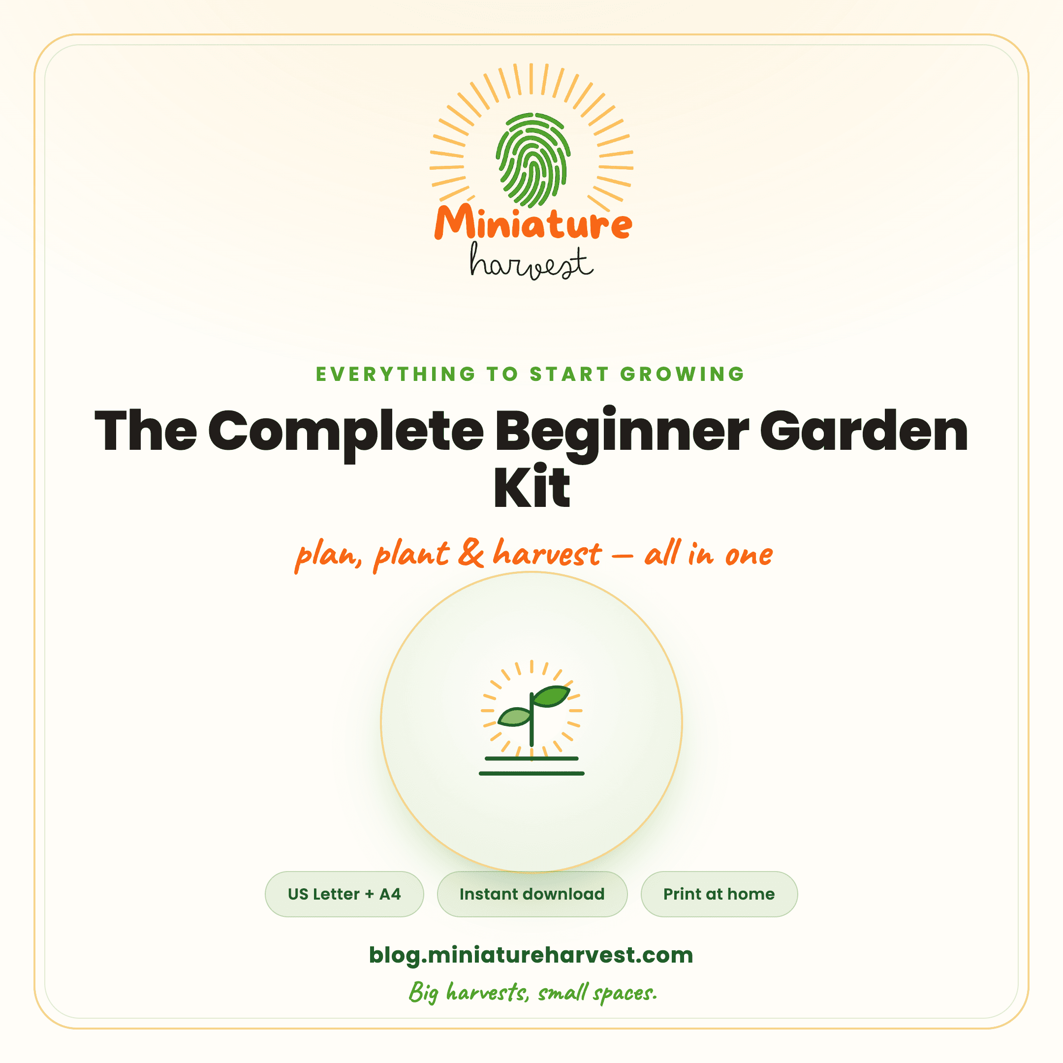 Complete Beginner Garden Kit